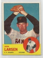 Don Larsen Autographed Card JSA (San Francisco Giants)